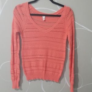 Holey sweater
